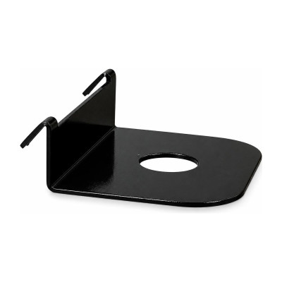 Supporto in metallo nero per flacone di gel igienizzante mani con pompa Medial Totem Plus
