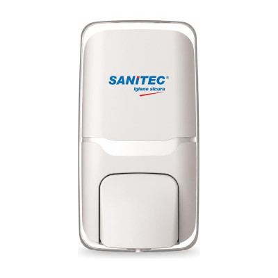 Dispenser manuale per sapone liquido o gel mani a rabbocco Sanitec Easy Soap bianco