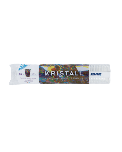 Bicchieri Kristall 160ml Trasparente - 50pz