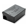 Erogatore per esche topicide Orma Masterbox Maxi nero per topi e ratti con chiave 25x16x10 cm