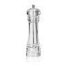 Macinino per sale o pepe in plexiglass trasparente h 20 cm Leone
