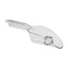Paletta per ghiaccio in policarbonato trasparente piccola 26x9 cm Leone