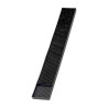Tappeto poggiabicchieri in gomma nero 60x8 cm per bancone bar Leone