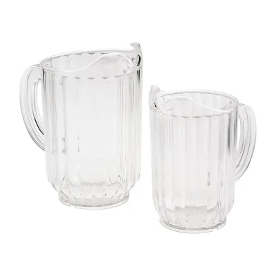 Caraffa trasparente in SAN 950 ml infrangibile per acqua e bevande Leone