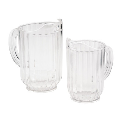 Caraffa trasparente in SAN 1700 ml infrangibile per acqua e bevande Leone