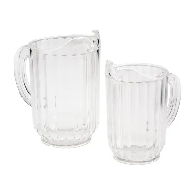 Caraffa trasparente in SAN 1700 ml infrangibile per acqua e bevande Leone