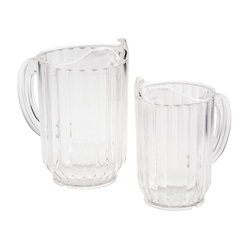 Caraffa trasparente in SAN 1700 ml infrangibile per acqua e bevande Leone