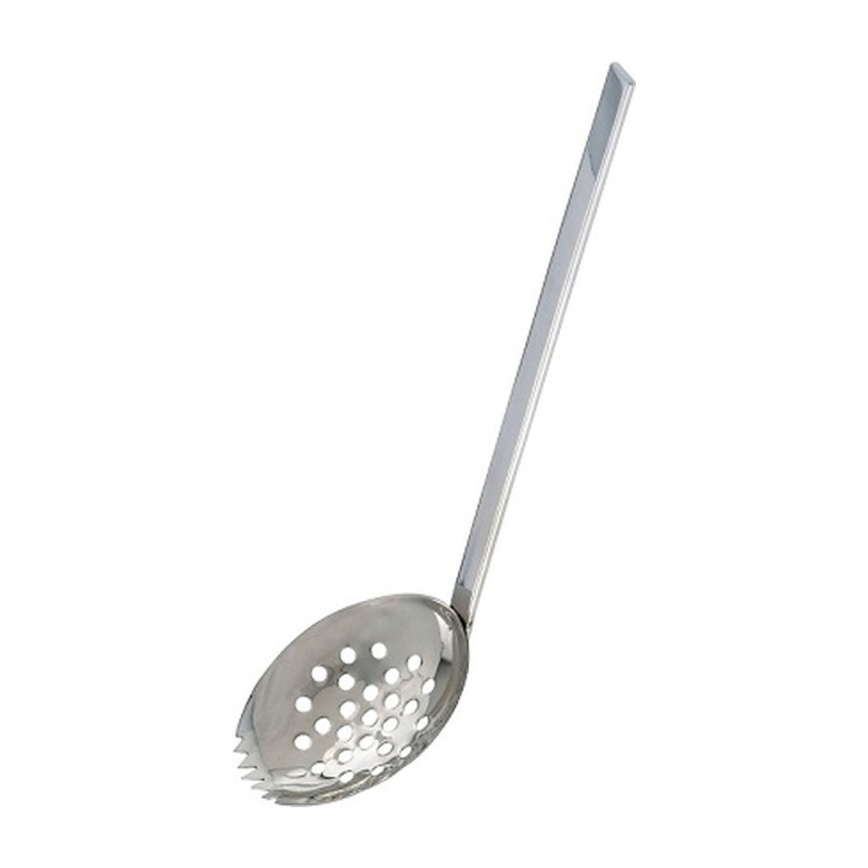 Cucchiaio forato da cucina in acciaio inox 23 cm Leone