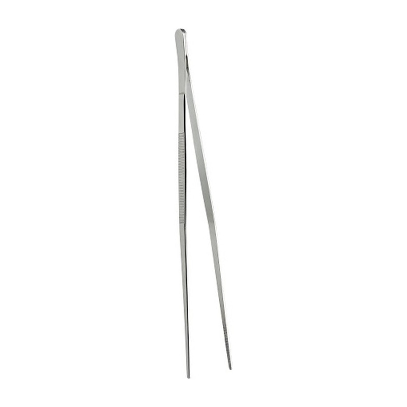 Pinza da chef in acciaio inox 30 cm per impiattare Leone