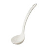 Cucchiaio da buffet in melamina bianca 26,5 cm 50 ml Leone