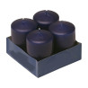 Ceri blu Ø 5 x 10 cm - 4 pz Leone
