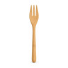 Forchette in bamboo naturale 19,5 cm riutilizzabili - 6 pz Leone