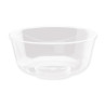 Coppette da dessert in plastica trasparente con coperchio - 50 pz