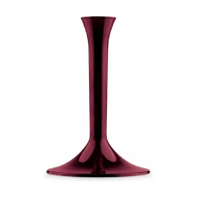 Gambi bordeaux per flute, calici e coppe champagne in plastica - 20 pz