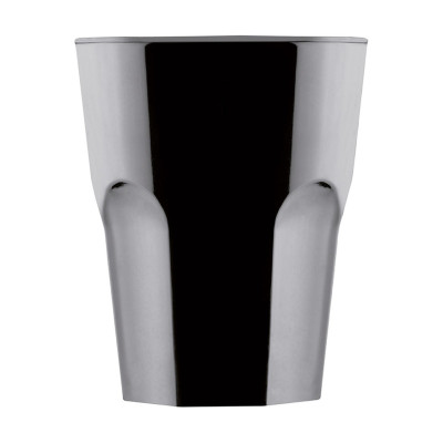 Bicchierini da shot in SAN neri 40 ml infrangibili riutilizzabili - 6 pz