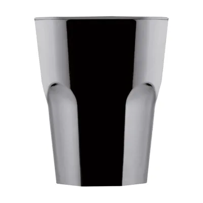Bicchierini da shot in SAN neri 40 ml infrangibili riutilizzabili - 6 pz