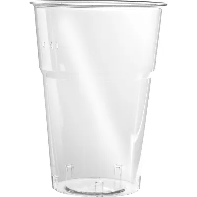 Bicchieri di plastica rigida trasparenti Kristall 575 ml - 40 pz