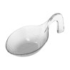 Cucchiai monodose finger food Clorofilla in plastica trasparente riutilizzabili - 20 pz