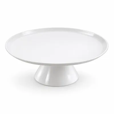 Alzata per torte in melamina bianca Le Perle Ø 35 x 10 cm Leone