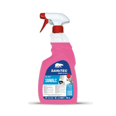 Detergente alcolico senza risciacquo Sanitec Sanialc 750 ml