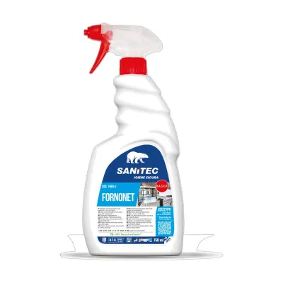 Sgrassatore forni e piastre in schiuma Sanitec Fornonet 750 ml