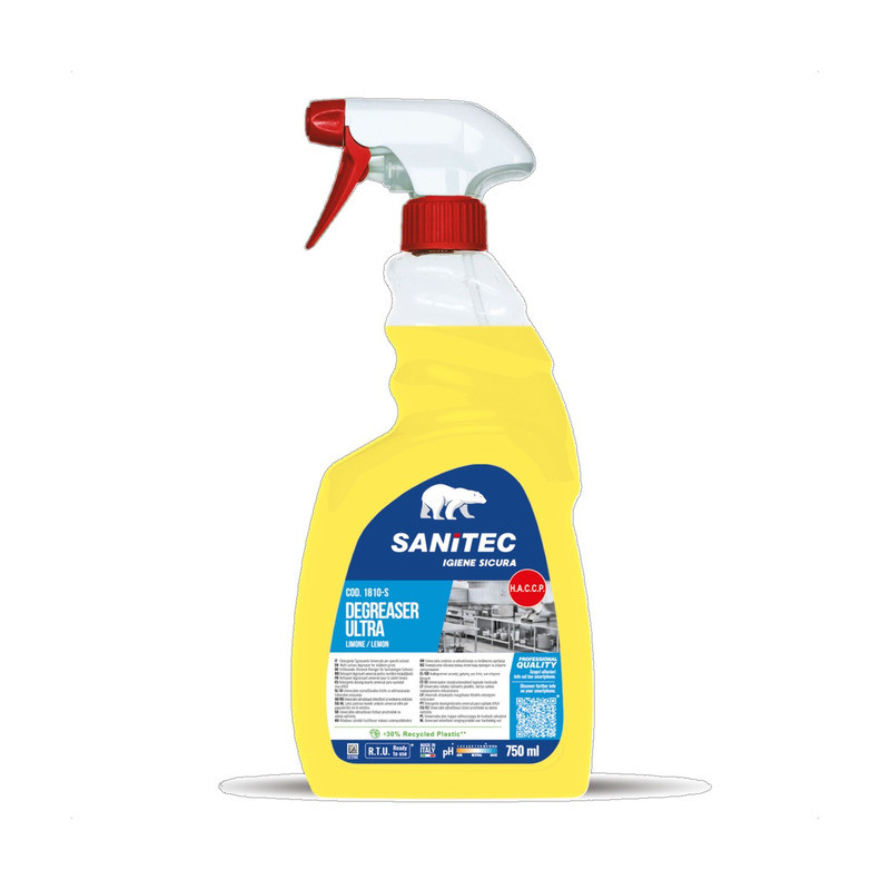 Sgrassatore alcalino concentrato Sanitec Degreaser 750 ml