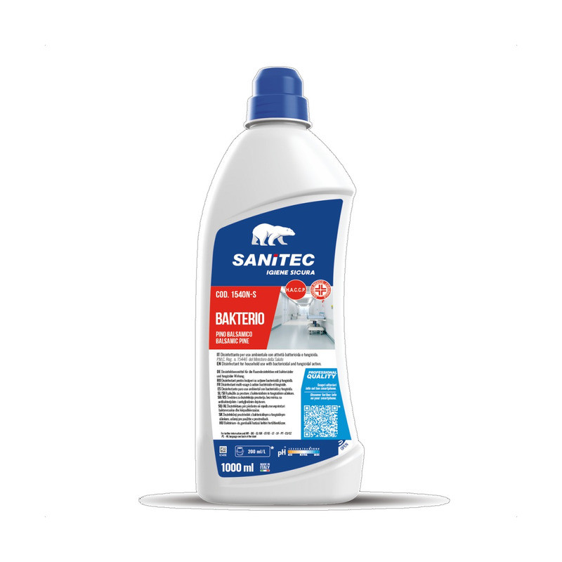 Disinfettante superfici PMC Sanitec Bakterio 1 L