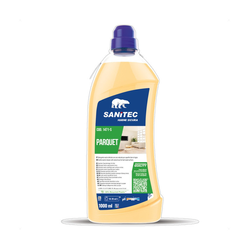 Detergente pavimenti in legno Sanitec Parquet 1 L