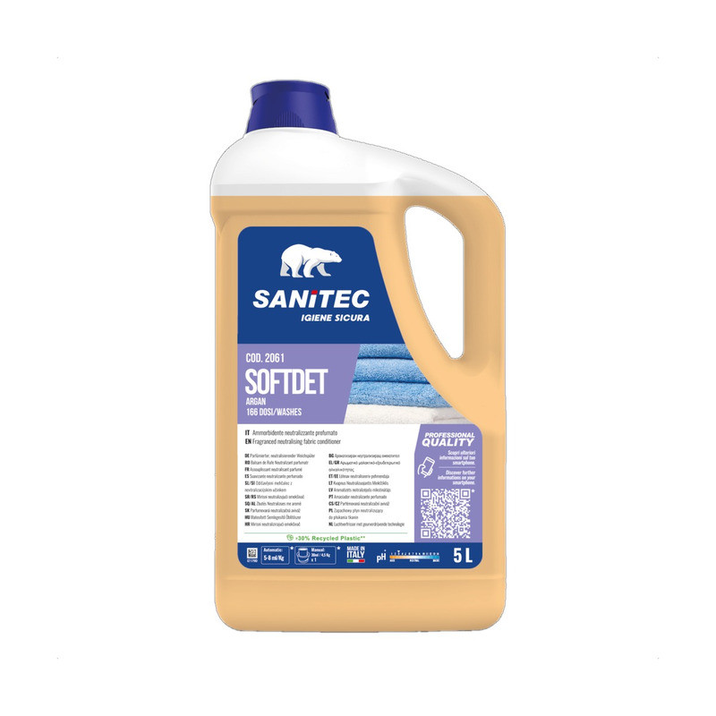Ammorbidente concentrato Sanitec Softdet Argan 5 L