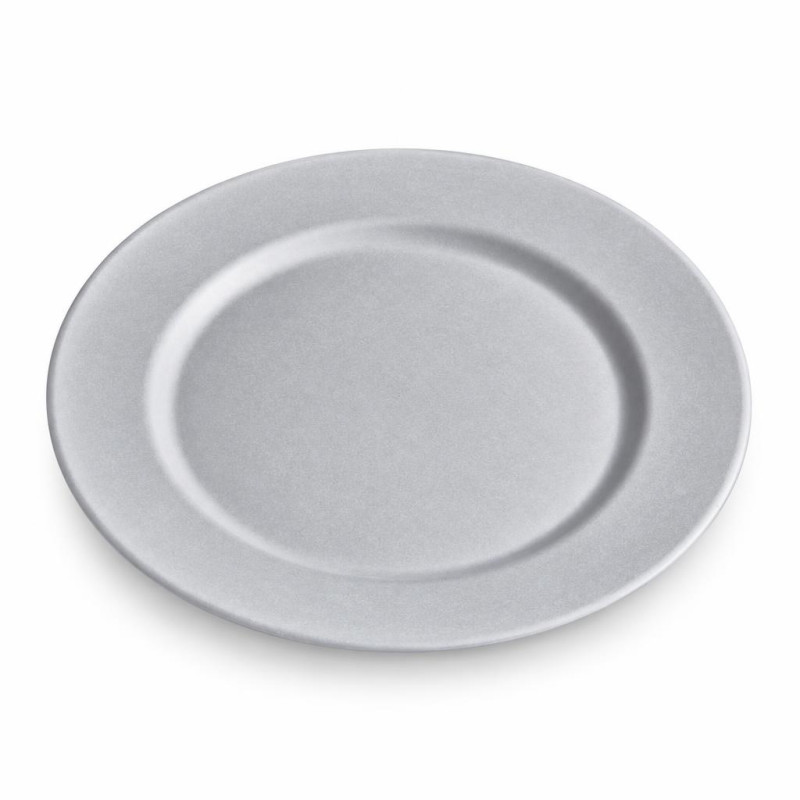 Piatti piani compostabili in polpa di cellulosa Ø 27 cm - 50 pz
