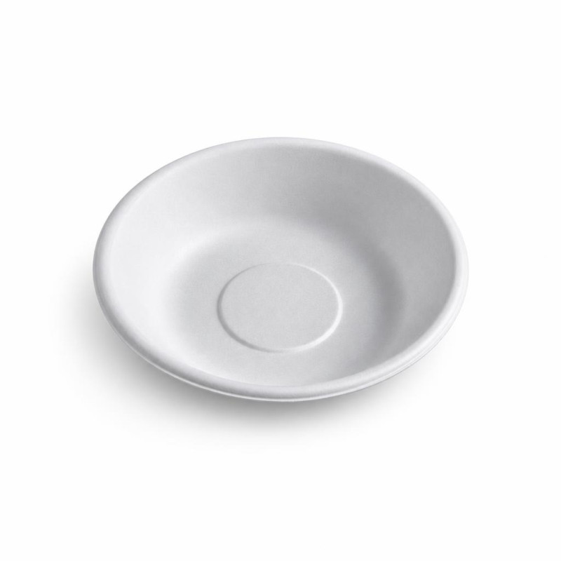 Fondine compostabili in polpa di cellulosa Ø 16 cm 460 ml - 50 pz