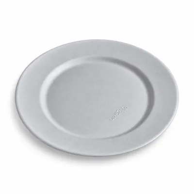 Piatti piani compostabili in polpa di cellulosa Ø 21 cm - 50 pz