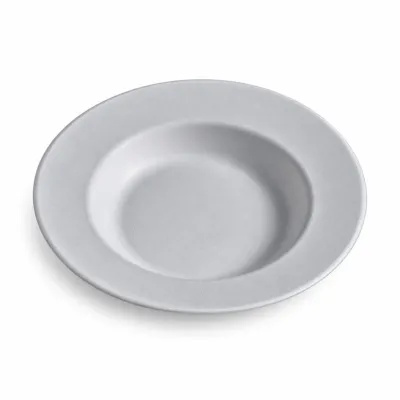 Piatti fondi compostabili in polpa di cellulosa Ø 23 cm - 12 pz