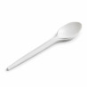 Cucchiai compostabili in bioplastica avorio 16 cm - 50 pz
