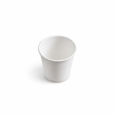 Bicchierini da caffè compostabili in cartoncino e Mater-Bi 120 ml - 50 pz