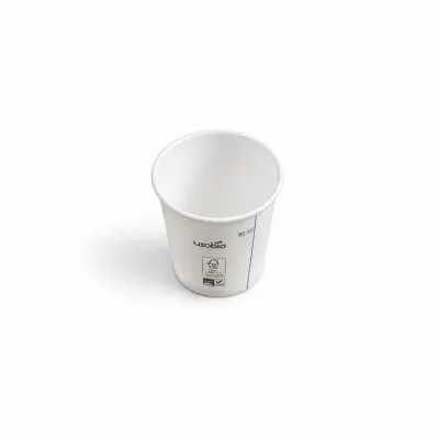 Bicchierini da caffè compostabili in cartoncino e Mater-Bi 80 ml - 50 pz