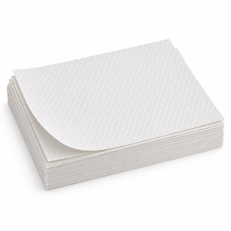 Tovagliette americane di carta bianca goffrata 30x40 cm - 500 pz