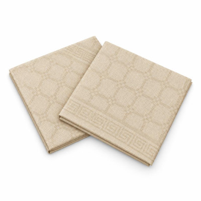 Tovaglie politenate impermeabili seppia 100x100 cm - 50 pz