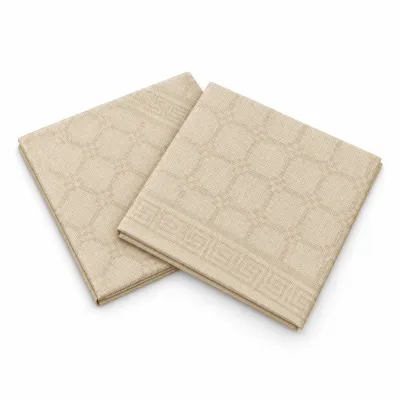 Tovaglie politenate impermeabili seppia 100x100 cm - 50 pz