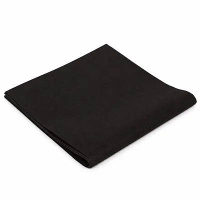 Tovaglie in TNT nere 100x100 cm Linea Superior per ristoranti - 25 pz