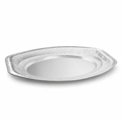 Vassoi ovali in alluminio - varie misure - 10 pz