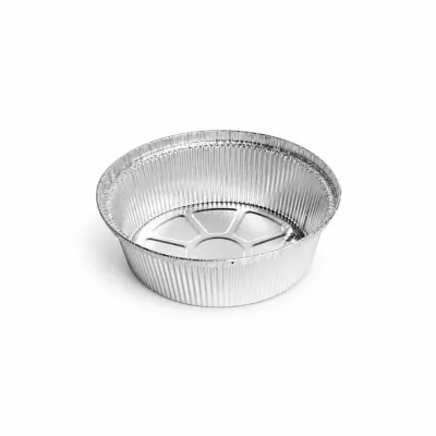 Vaschette in alluminio circolari alte Ø 20,7 cm 1400 ml - 100 pz