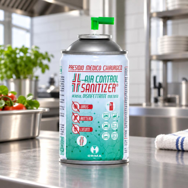 Disinfettante spray per ambienti e superfici Orma Air Control Sanitizer PMC 250 ml