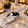 Paletta per ghiaccio in acciaio inox piccola 250 g Leone