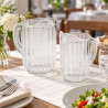 Caraffa trasparente in SAN 950 ml infrangibile per acqua e bevande Leone