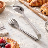 Pinza da servizio in acciaio inox 18 cm per buffet e pasticceria Leone