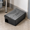 Erogatore per esche topicide Orma Masterbox Maxi nero per topi e ratti con chiave 25x16x10 cm
