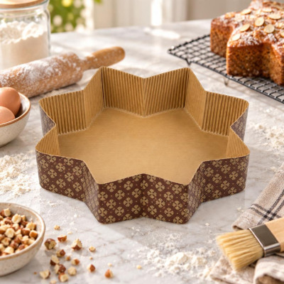 Stampo a stella in carta da forno per pandoro e dolci 750 g FAG