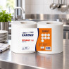 Bobine asciugatutto Carind Dynamic 120 bianche 2 veli 120 m 500 strappi - 2 rotoli