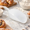 Sessola tonda per alimenti in PP bianco 19 cm 100 ml Mobil Plastic